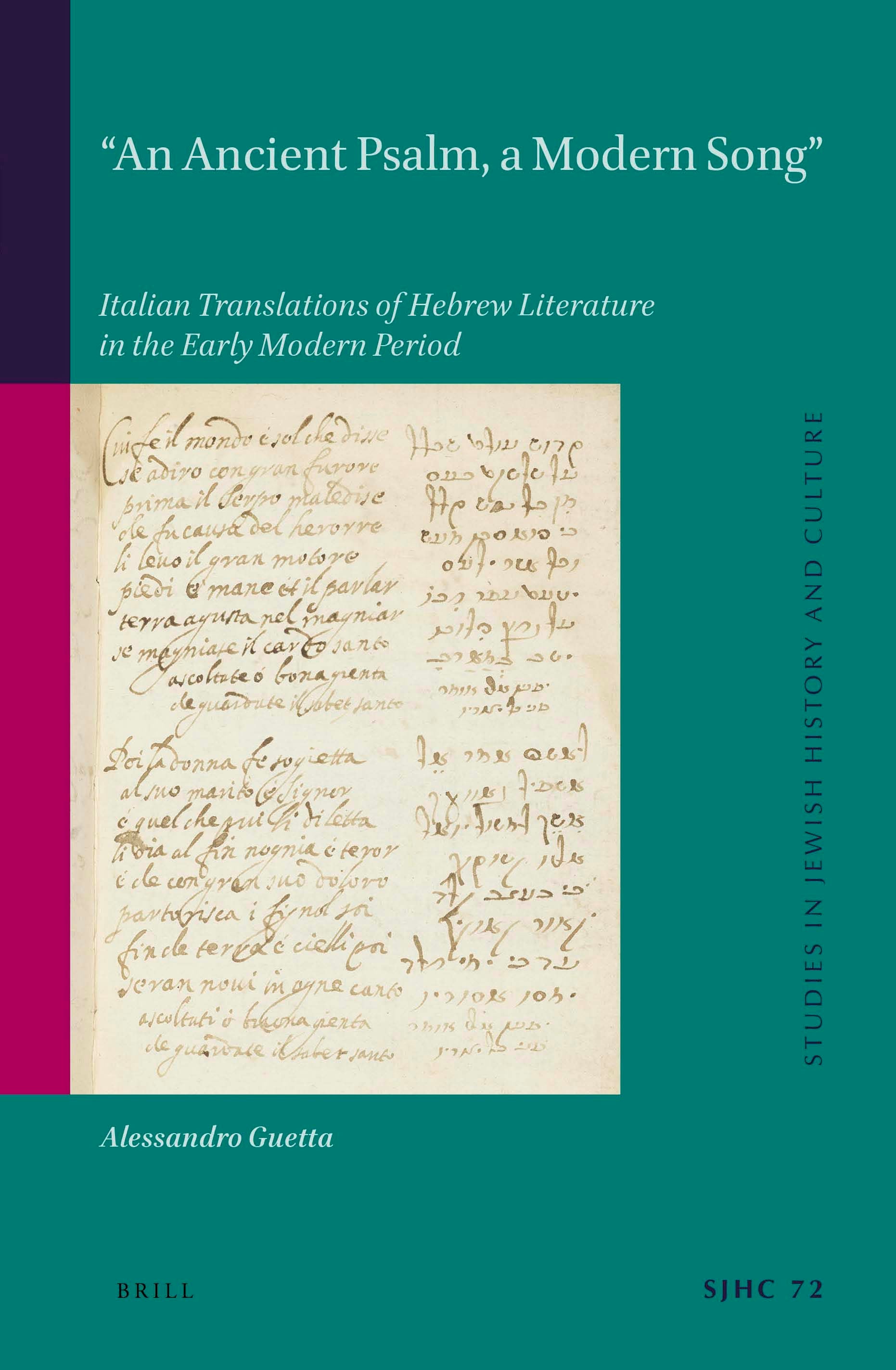 Book cover image for “An Ancient Psalm, a Modern Song” ISBN: 9789004515024